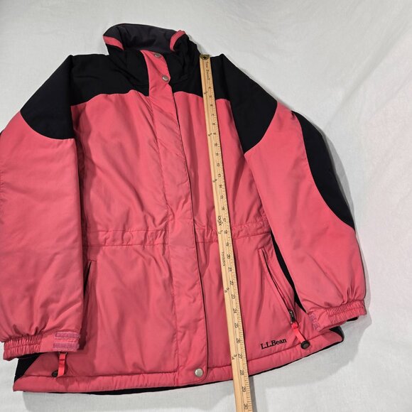 Vintage L.L.Bean Y2K Barbie INSULATION PRIMALOFT Winter Jacket Women Size M REG. - Picture 15 of 17